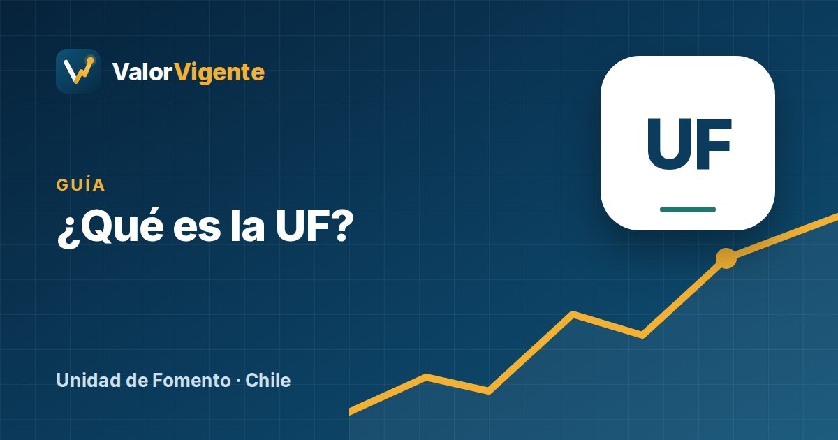 ¿Qué es la UF (Unidad de Fomento)? Guía con ejemplos